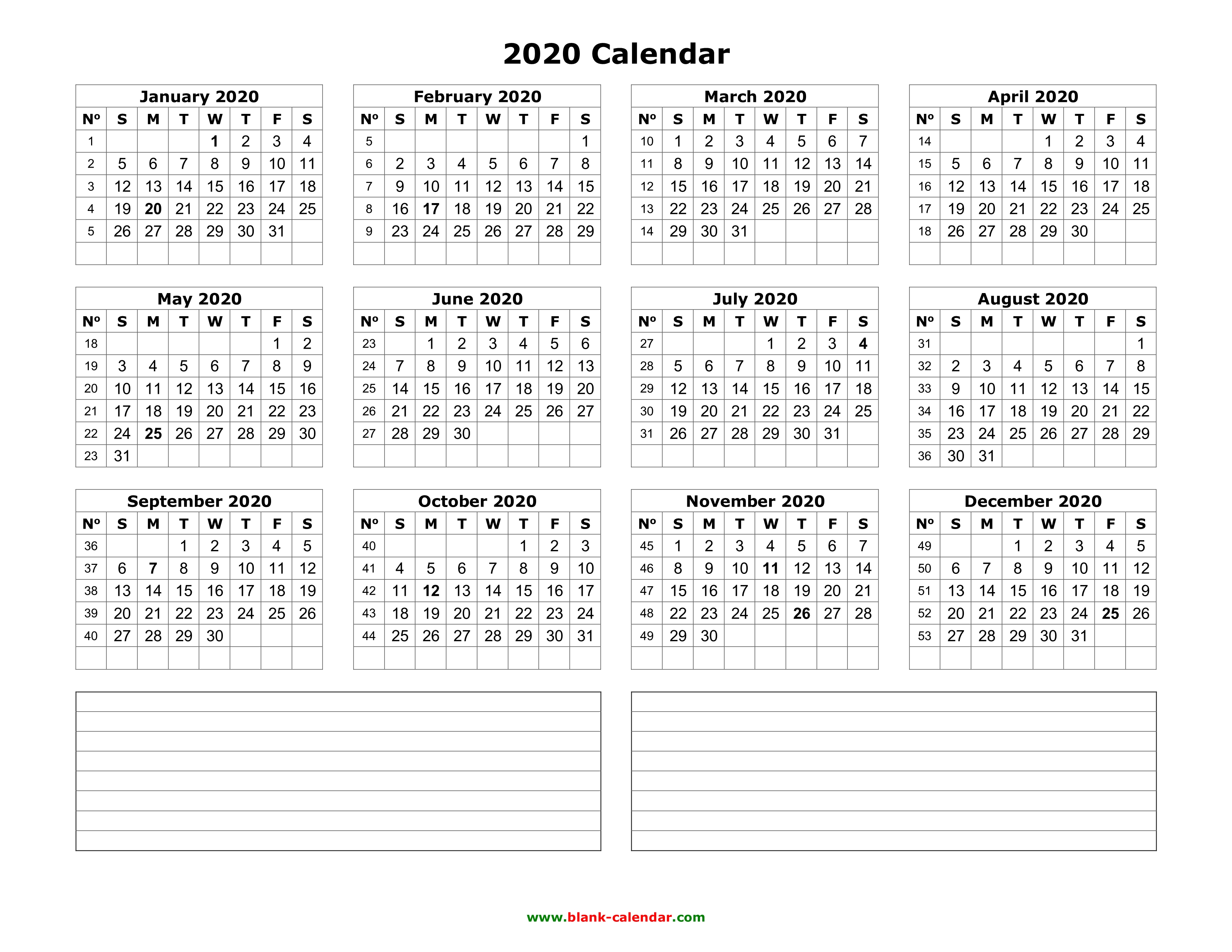 201 Calendar Printable