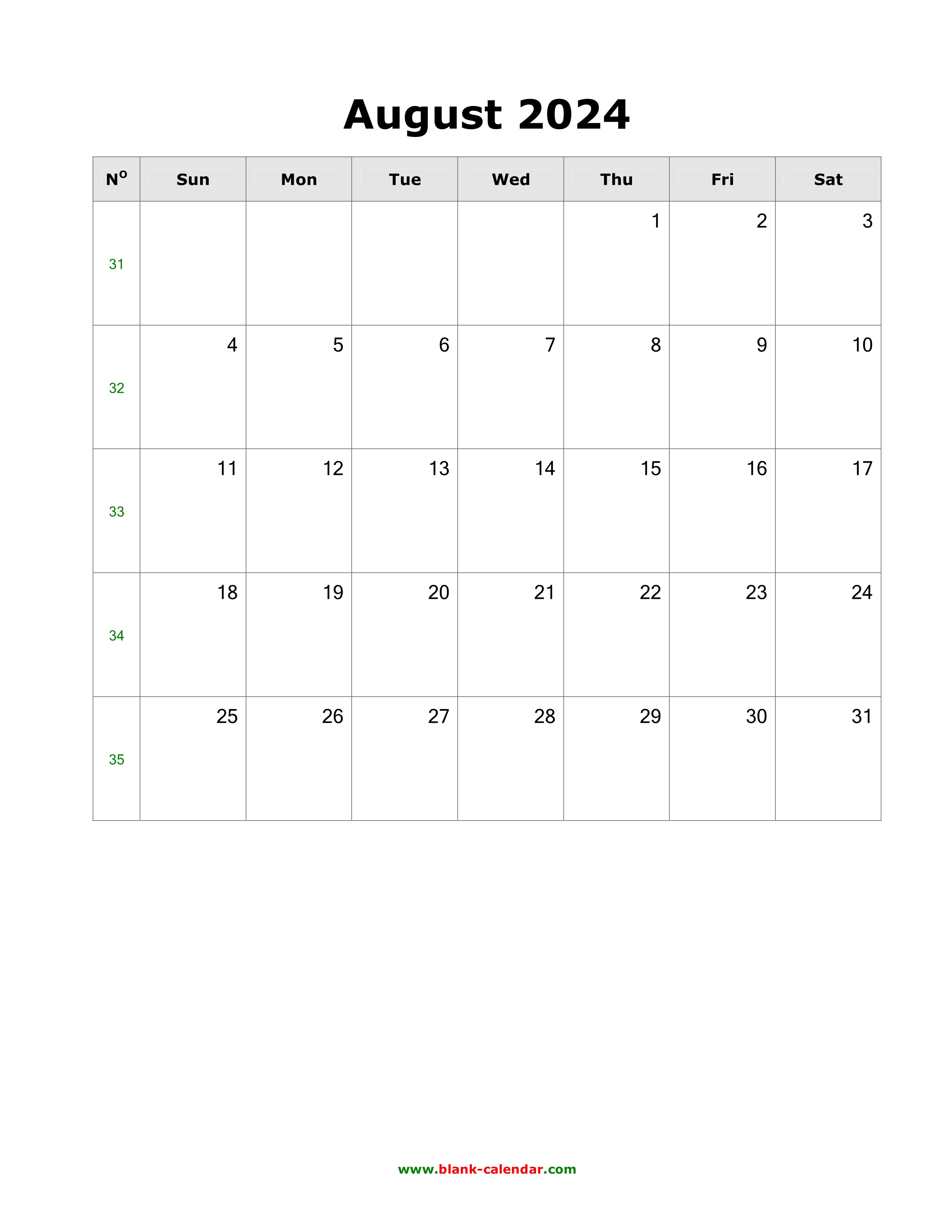 Download August 2024 Printable Calendar Holidays Pdf vrogue.co