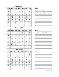 Calendrier Mondial 2023 Excel 2023 Excel Calendar | Free Download Excel Calendar Templates