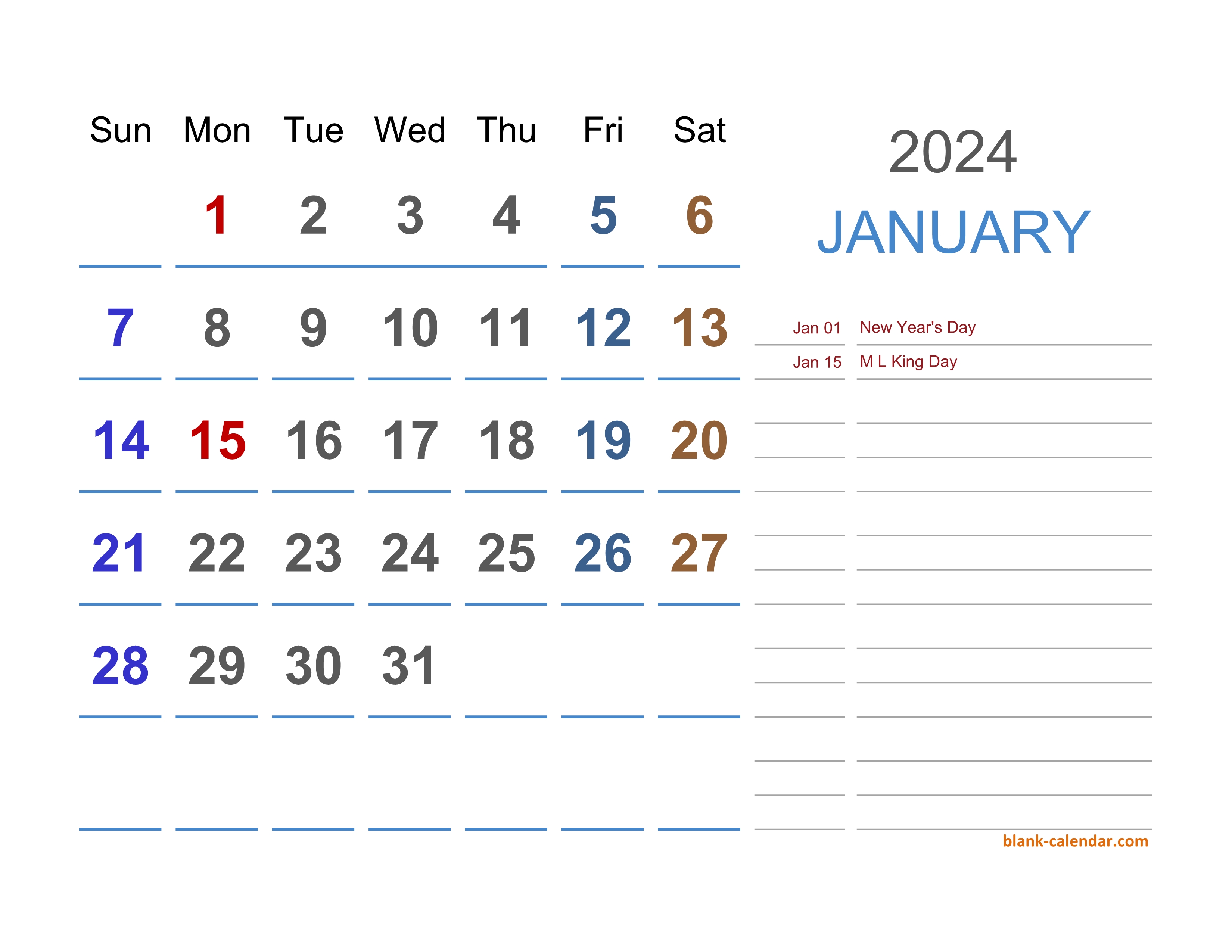 2024 Excel Calendar | Free Download Excel Calendar Templates