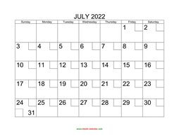 july 2022 printable calendar free download monthly calendar templates