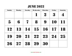 june 2022 printable calendar free download monthly calendar templates