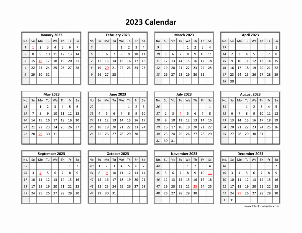 printable calendar