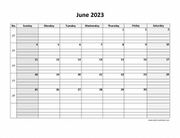 June 2023 Printable Calendars