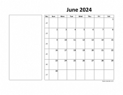 June 2024 Printable Calendars