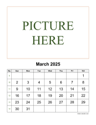 March 2025 Printable Calendars